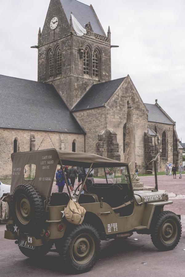 Gite Le C-47 Proche Des Plages Du Debarquement Sainte-Mere-Eglise Exterior photo